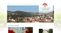 Desktop Screenshot of haus-maria.net