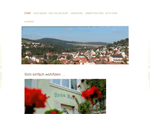 Tablet Screenshot of haus-maria.net